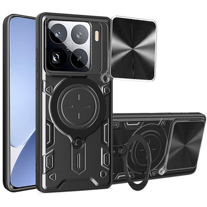 Maska za Xiaomi 15 Pro, Techsuit, CamGuard Pro, Crna