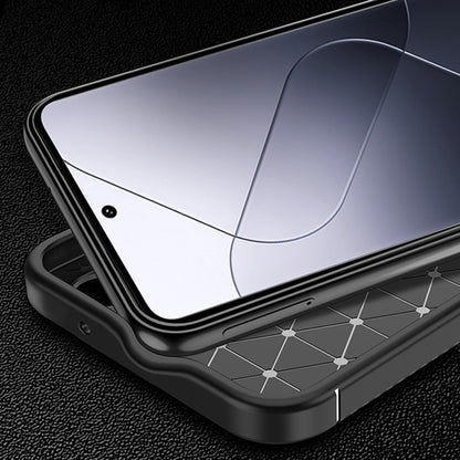 Maska za Xiaomi 15 Pro, Techsuit, CarbonFiber, Crna