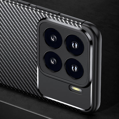 Maska za Xiaomi 15 Pro, Techsuit, CarbonFiber, Crna