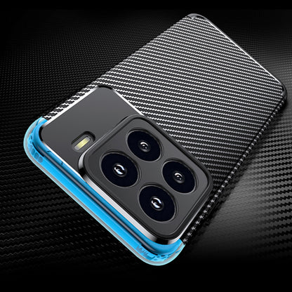 Maska za Xiaomi 15 Pro, Techsuit, CarbonFiber, Crna