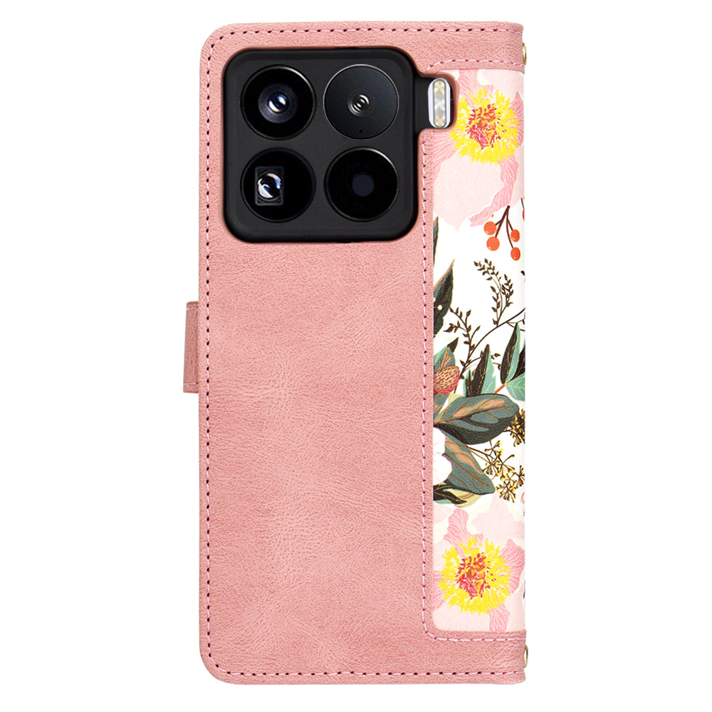 Maska za Xiaomi 15 Pro, Techsuit, FlipCraft, Roza