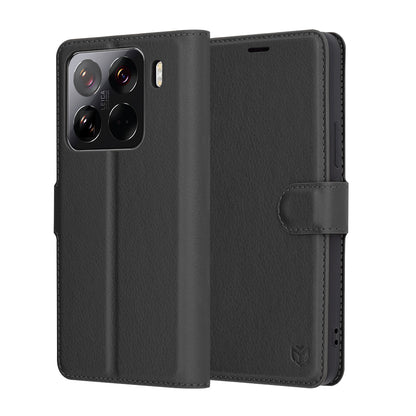 Futrola za Xiaomi 15 Pro, Techsuit, Leather Folio, Crna