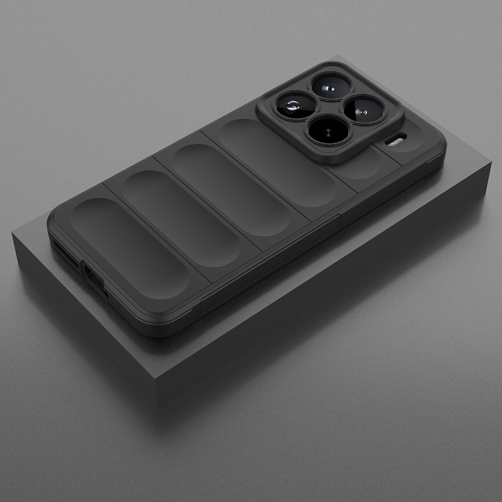 Maska za Xiaomi 15 Pro, Techsuit, Magic Shield, Crna