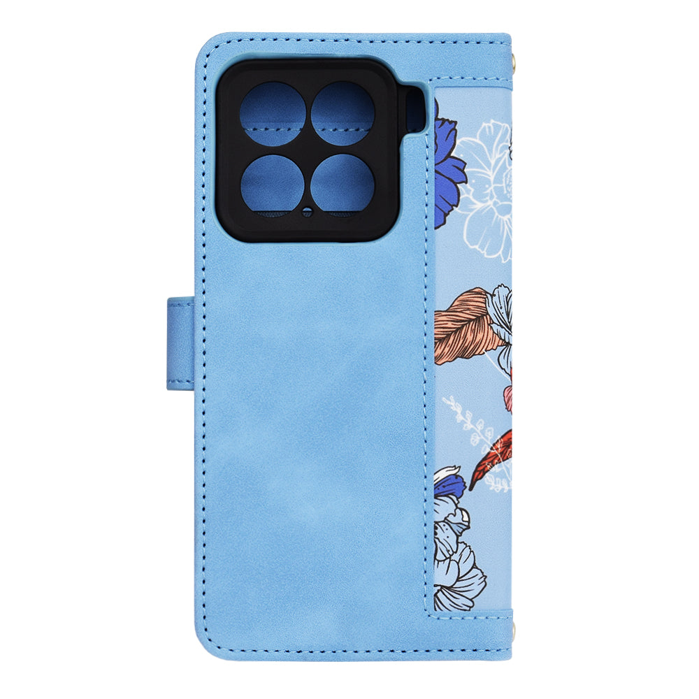 Maska za Xiaomi 15, Techsuit, FlipCraft, Plava