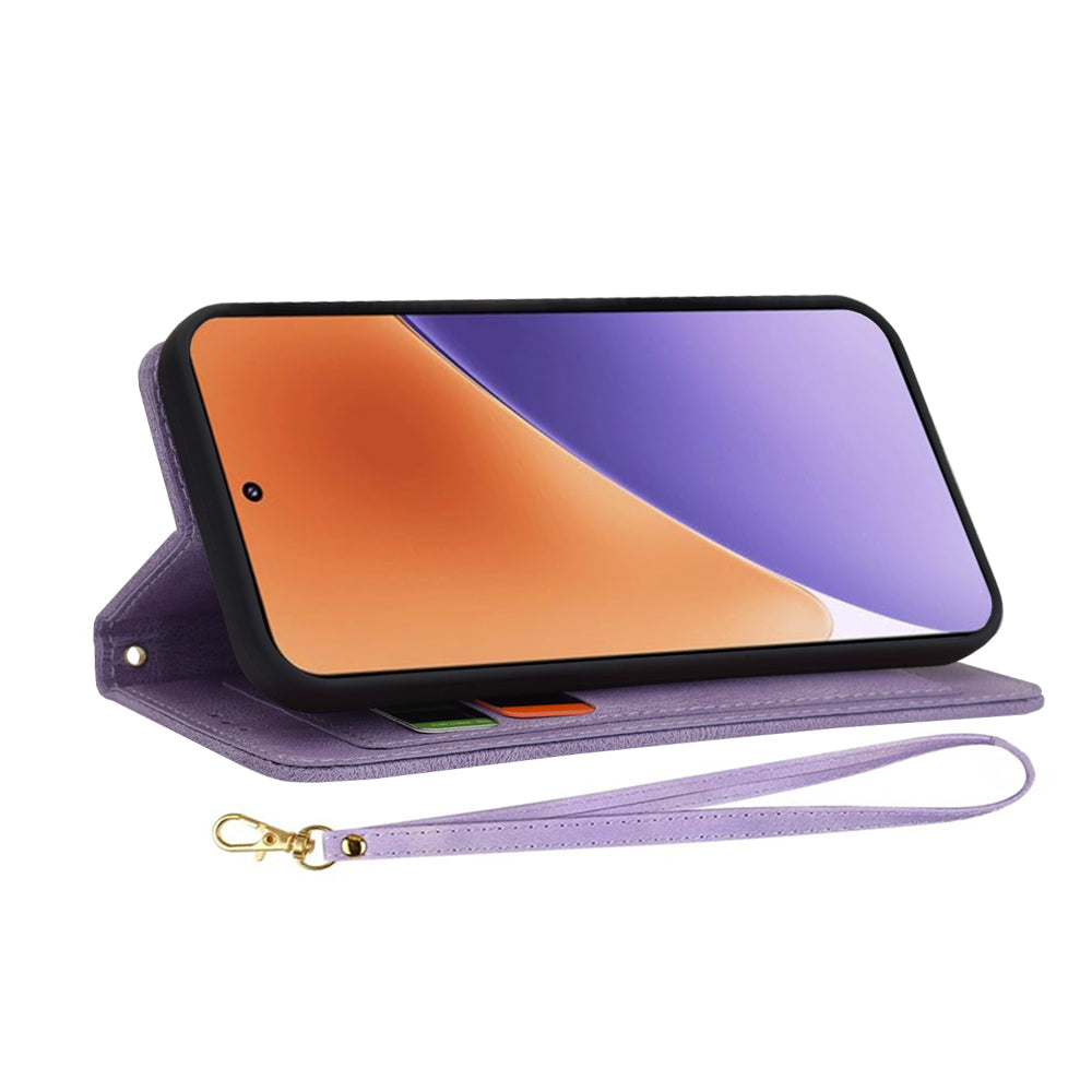 Maska za Xiaomi 15, Techsuit, FlipCraft, Ljubičasta