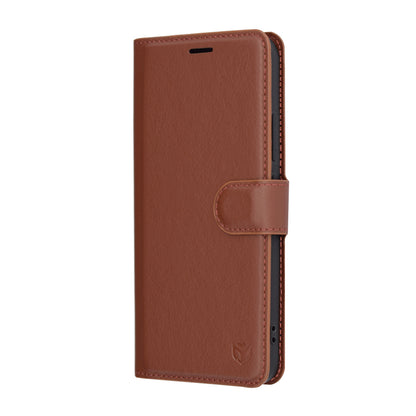 Futrola za Xiaomi 15, Techsuit, Kožna Folio, Smeđa