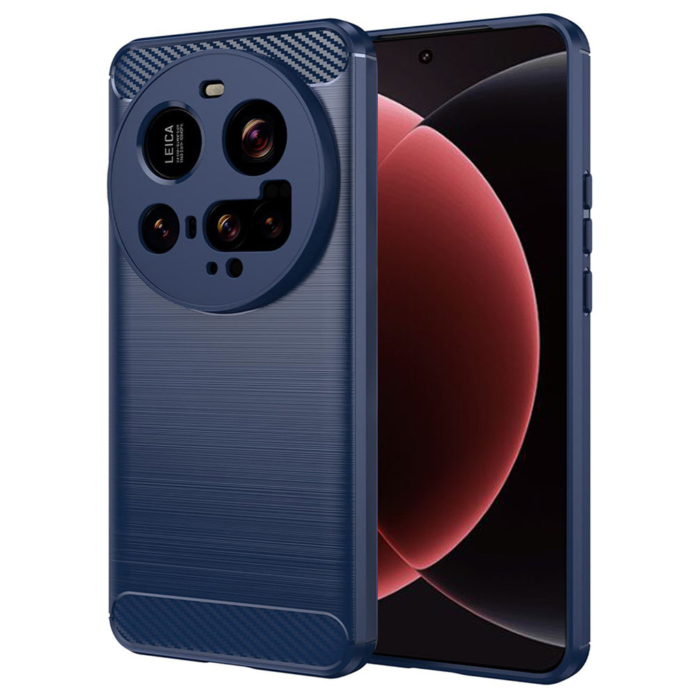 Maska za Xiaomi 15 Ultra, Techsuit, Karbon, Plava
