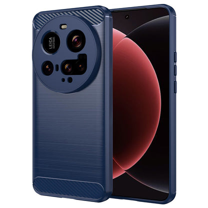 Maska za Xiaomi 15 Ultra, Techsuit, Karbon, Plava