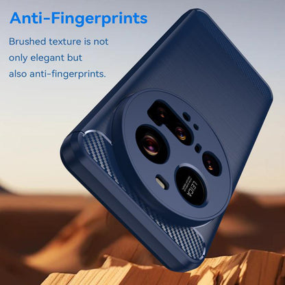 Maska za Xiaomi 15 Ultra, Techsuit, Karbon, Plava