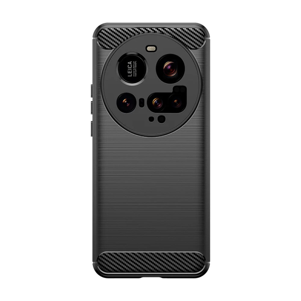 Maska za Xiaomi 15 Ultra, Techsuit, Karbon, Crna