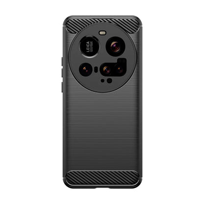 Maska za Xiaomi 15 Ultra, Techsuit, Karbon, Crna