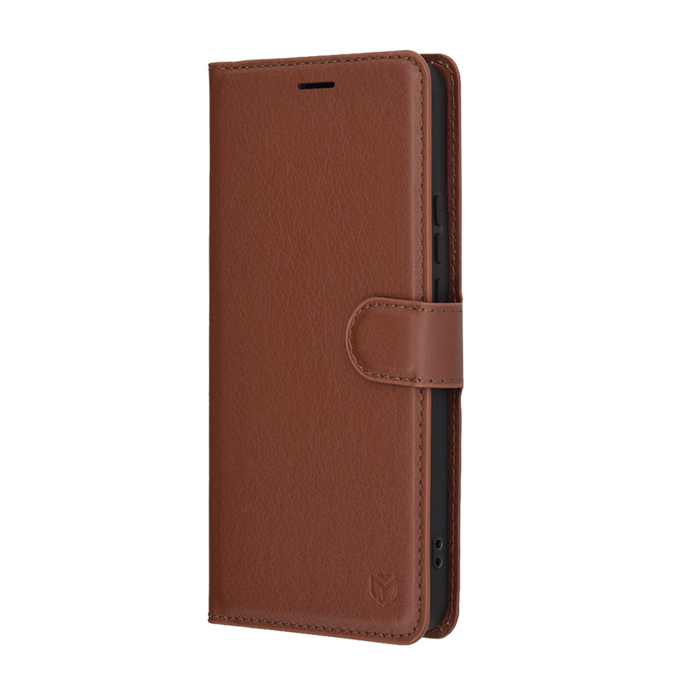 Futrola za Xiaomi 15 Ultra, Techsuit, Kožna Folio, Smeđa