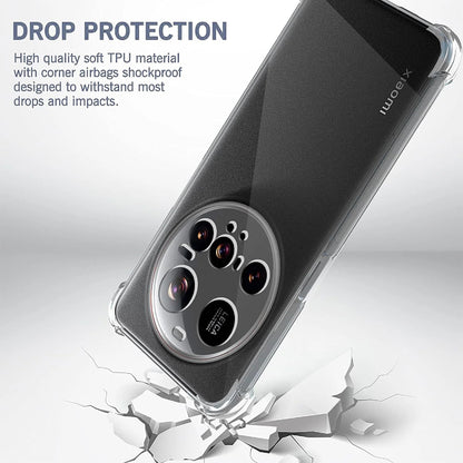 Maska za Xiaomi 15 Ultra, Techsuit, Shockproof Clear, Prozirna
