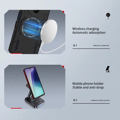 MagSafe futrola za Xiaomi 15T Pro, Techsuit, ArmorMag, Plava