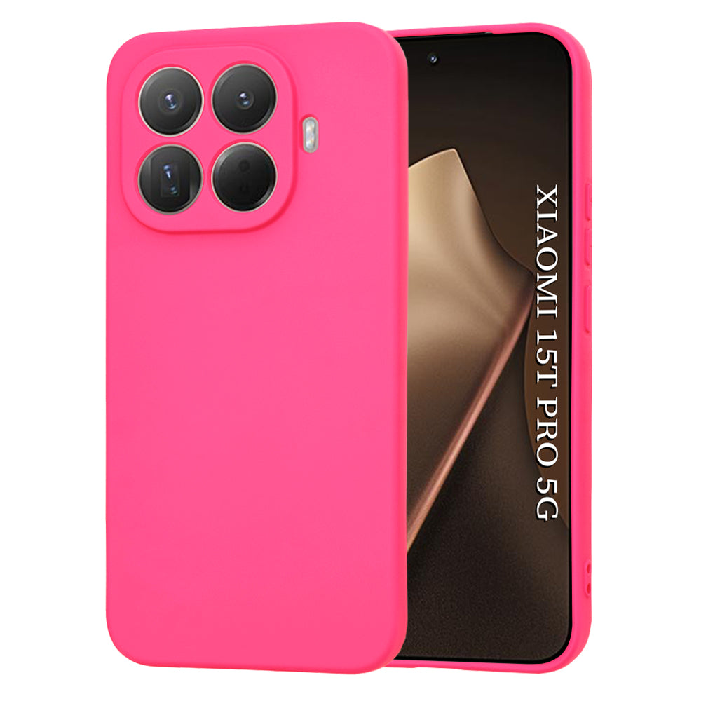 Futrola za Xiaomi 15T Pro, Techsuit, SoftFlex, Tamno roza