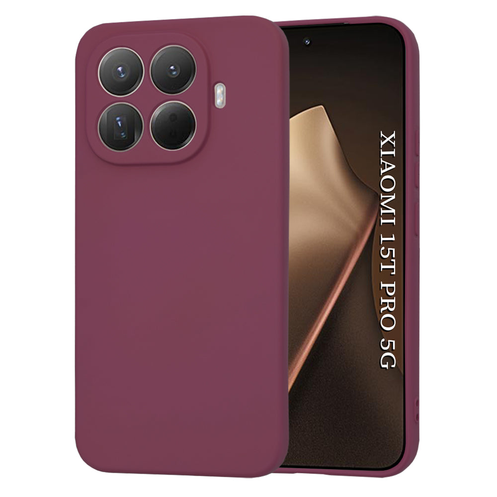 Futrola za Xiaomi 15T Pro, Techsuit, SoftFlex, Višnja