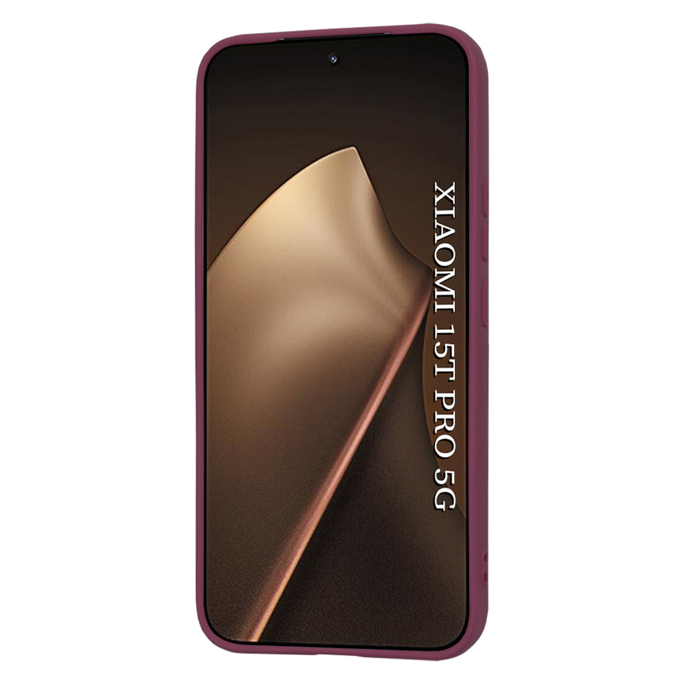 Futrola za Xiaomi 15T Pro, Techsuit, SoftFlex, Višnja