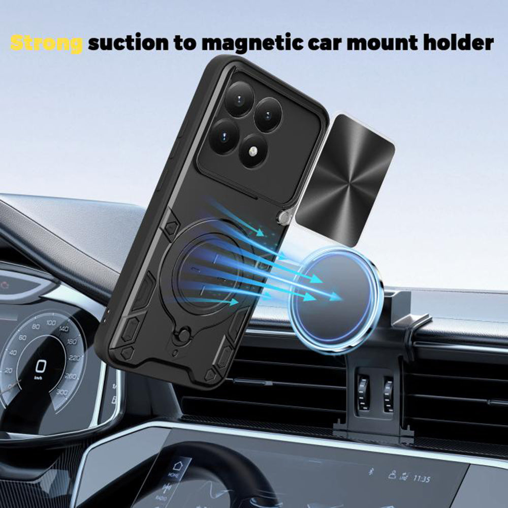 Futrola za Xiaomi 15T, Techsuit, CamGuard Pro, Crvena