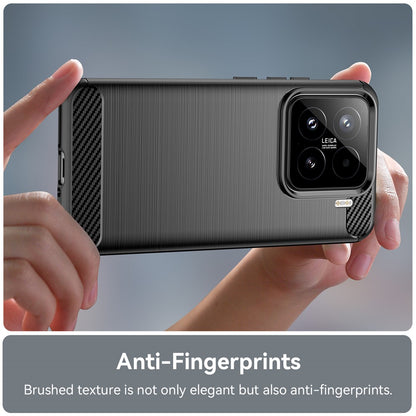 Futrola za Xiaomi 15T, Techsuit, Karbon, Crna