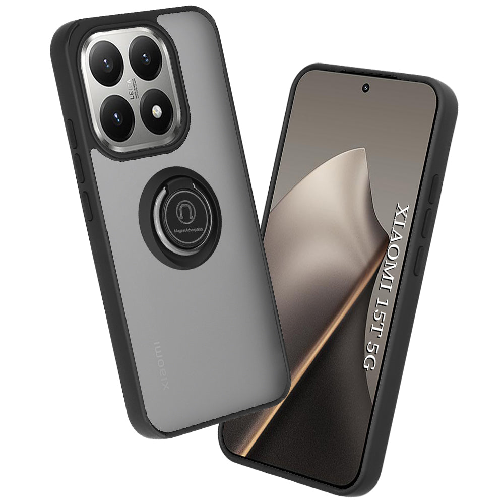 Futrola za Xiaomi 15T, Techsuit, Glinth, Crna