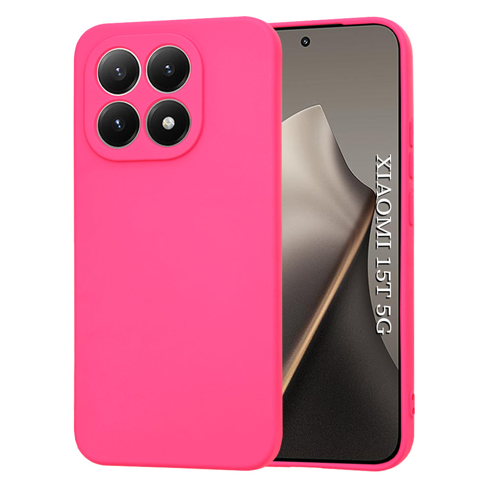 Futrola za Xiaomi 15T, Techsuit, SoftFlex, Tamno Roza