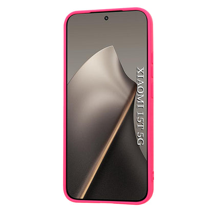 Futrola za Xiaomi 15T, Techsuit, SoftFlex, Tamno Roza