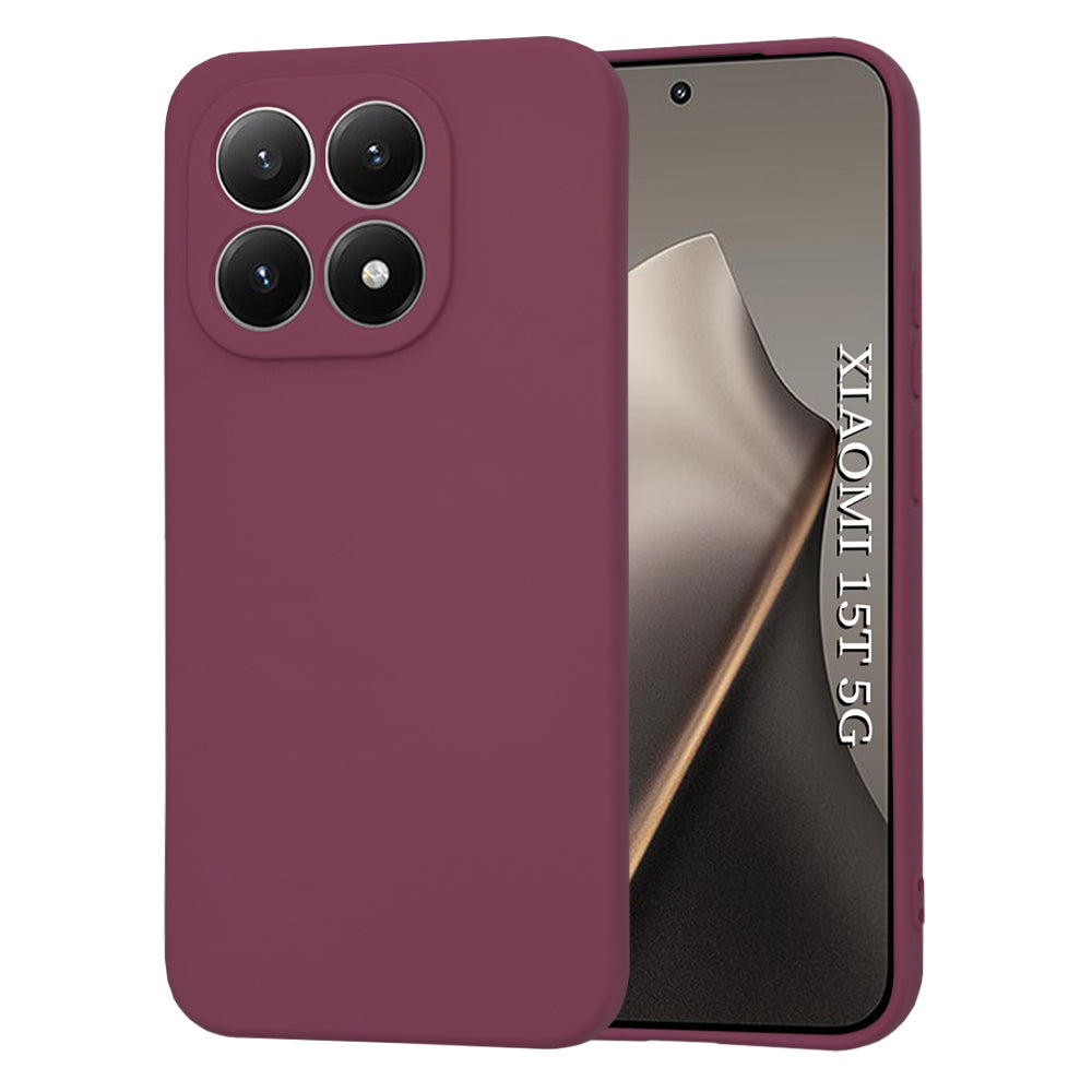 Futrola za Xiaomi 15T, Techsuit, SoftFlex, Višnja