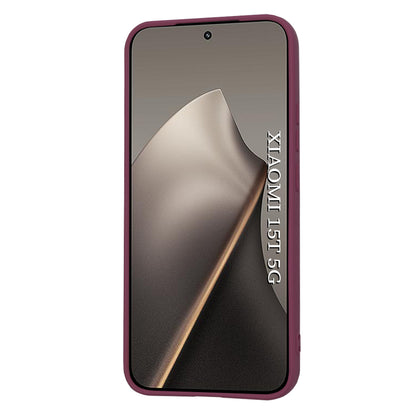 Futrola za Xiaomi 15T, Techsuit, SoftFlex, Višnja