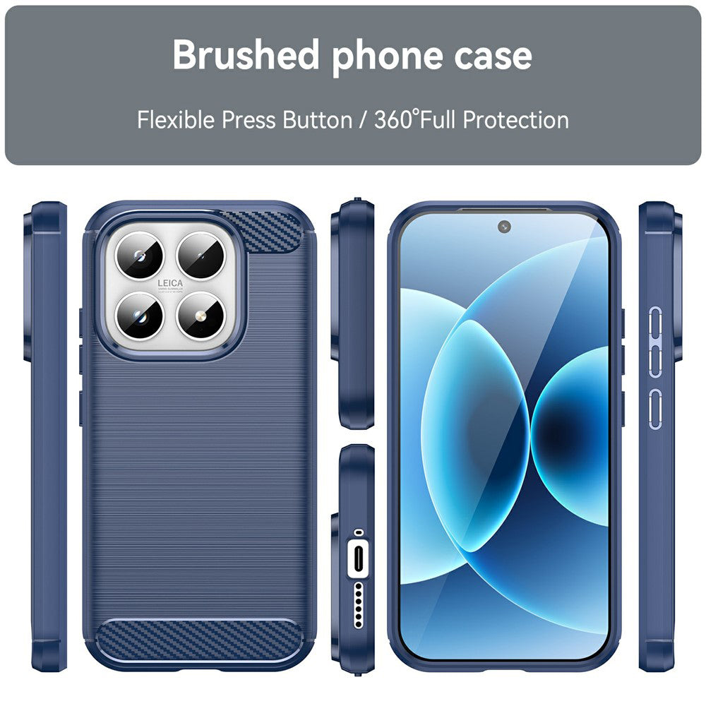 Futrola za Xiaomi 17, Techsuit, Karbon, Plava