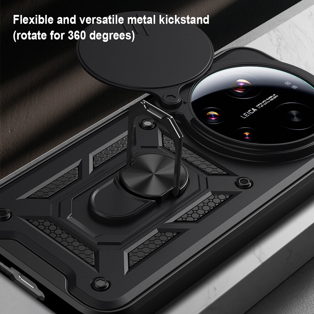 Futrola za Xiaomi 17 Ultra, Techsuit, CamShield, Crna