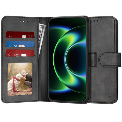 Futrola za Xiaomi 17 Ultra, Techsuit, Diary Book, Crna