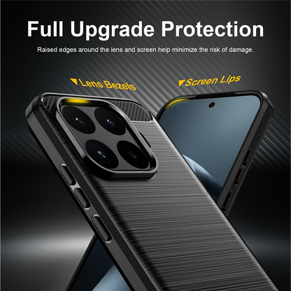 Maska za Xiaomi 17T, OEM, Carbon Black, Crna