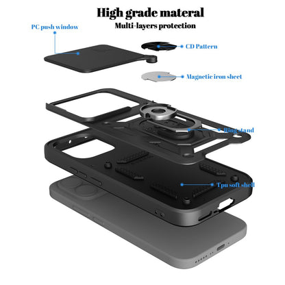 Maska za Xiaomi 17T, OEM, CamShield, Crna