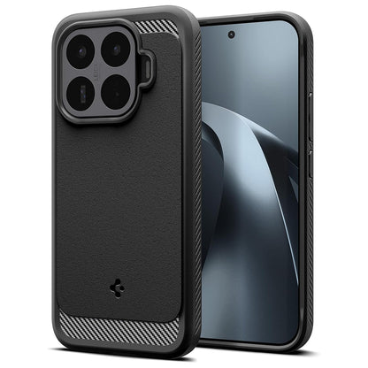 Maska za Xiaomi 17T Pro, Spigen, Rugged Armor, Crna ACS11869