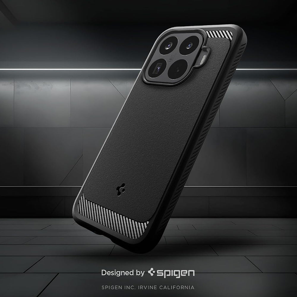 Maska za Xiaomi 17T Pro, Spigen, Rugged Armor, Crna ACS11869