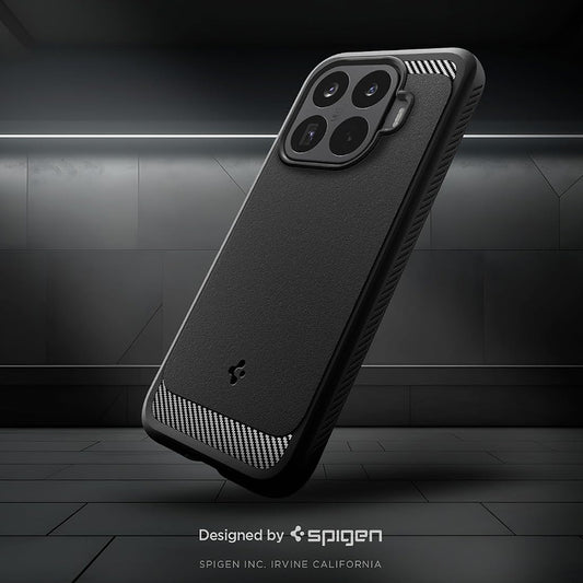 Maska za Xiaomi 17T Pro, Spigen, Rugged Armor, Crna ACS11869