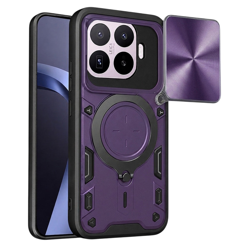 Maska za Xiaomi 17T Pro, Techsuit, CamGuard Pro, Ljubičasta