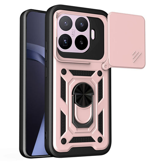Maska za Xiaomi 17T Pro, Techsuit, CamShield, Ružičasto zlatna