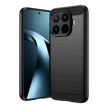Maska za Xiaomi 17T Pro, Techsuit, Karbon, Crna