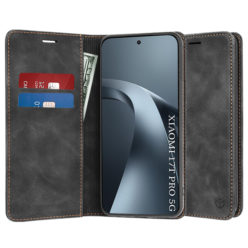 Futrola za Xiaomi 17T Pro, Techsuit, Confy, Crna
