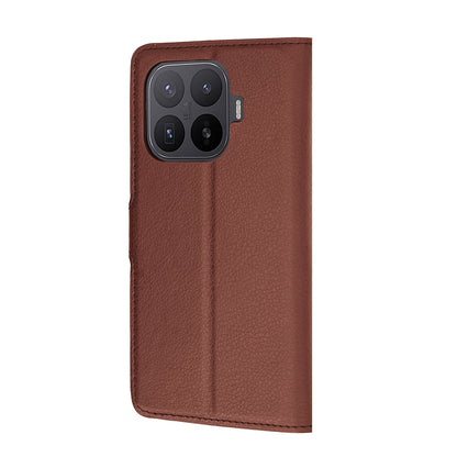 Futrola za Xiaomi 17T Pro, Techsuit, Kožna Folio, Smeđa