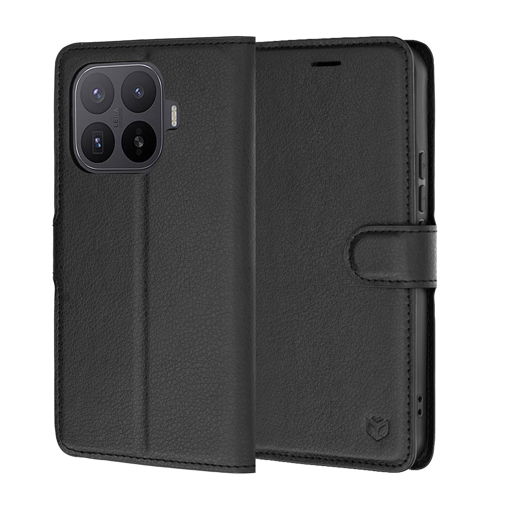 Futrola za Xiaomi 17T Pro, Techsuit, Leather Folio, Crna
