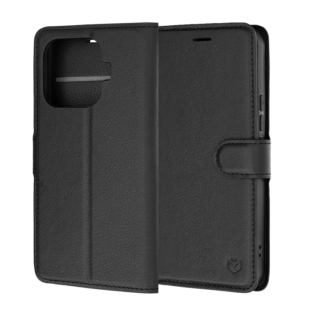Futrola za Xiaomi 17T Pro, Techsuit, Leather Folio, Crna