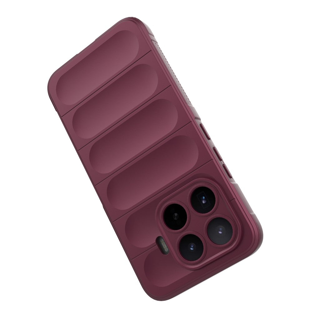 Maska za Xiaomi 17T Pro, Techsuit, Magic Shield, Bordo
