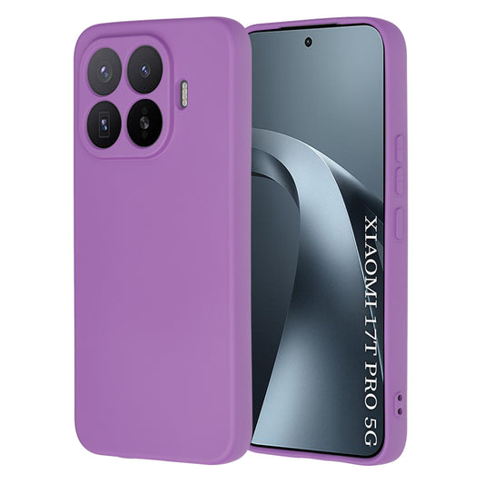 Maska za Xiaomi 17T Pro, Techsuit, SoftFlex, Ljubičasta