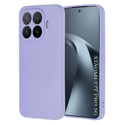 Maska za Xiaomi 17T Pro, Techsuit, SoftFlex, Svijetloljubičasta