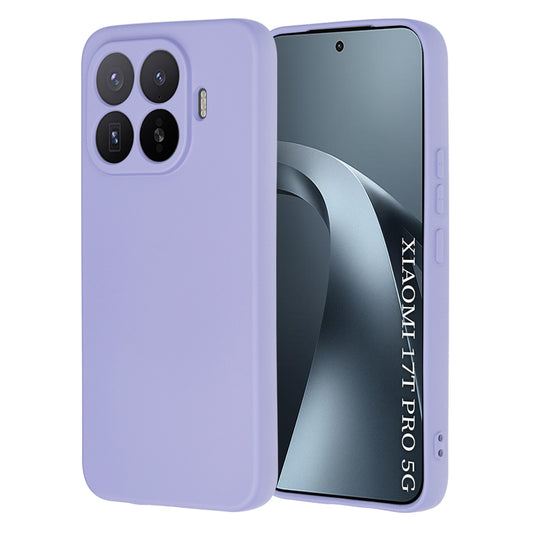 Maska za Xiaomi 17T Pro, Techsuit, SoftFlex, Svijetloljubičasta