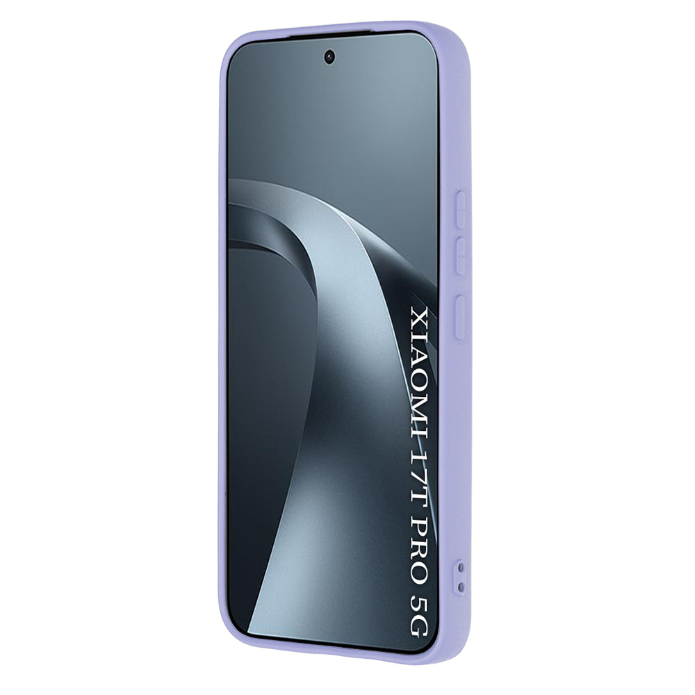 Maska za Xiaomi 17T Pro, Techsuit, SoftFlex, Svijetloljubičasta