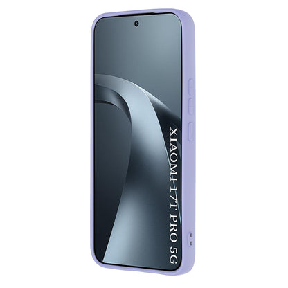 Maska za Xiaomi 17T Pro, Techsuit, SoftFlex, Svijetloljubičasta