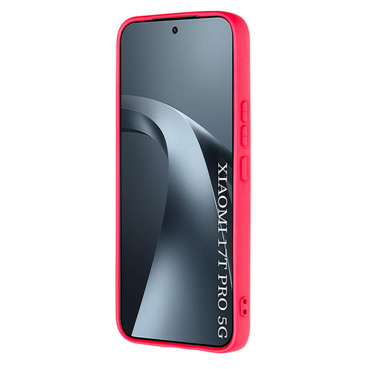 Maska za Xiaomi 17T Pro, Techsuit, SoftFlex, Tamno Roza